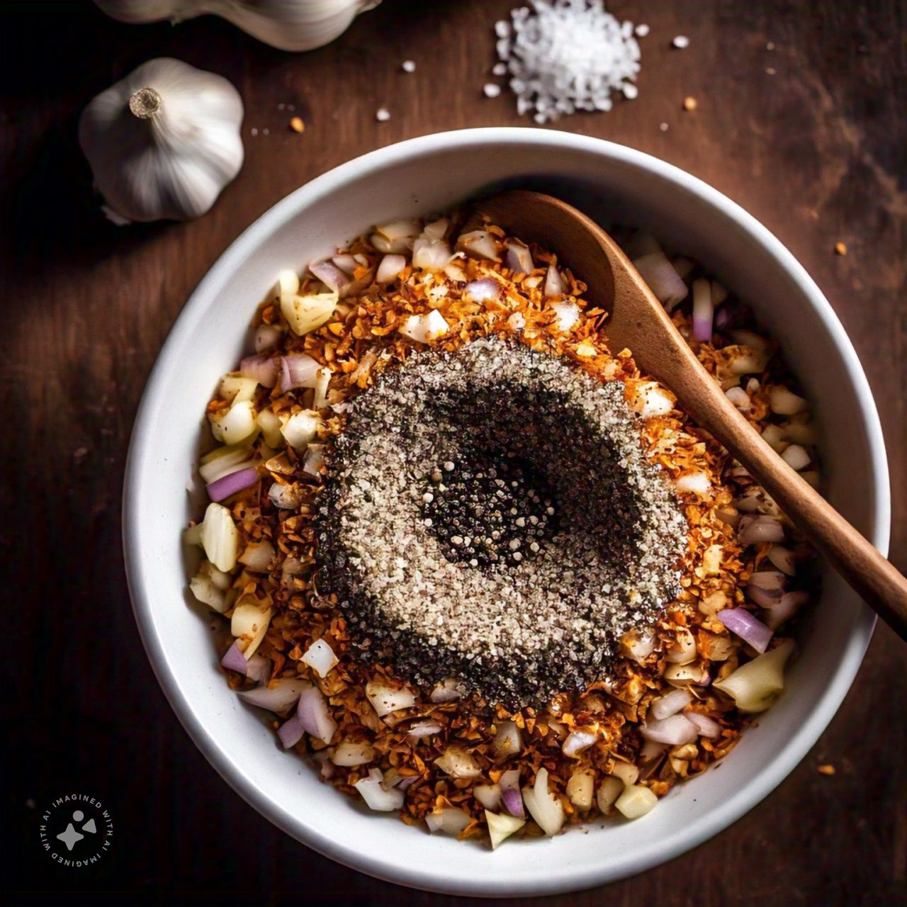 Garlic, Onion, Black Pepper, and Sea Salt Blend: A Flavorful and Healthy Seasoning