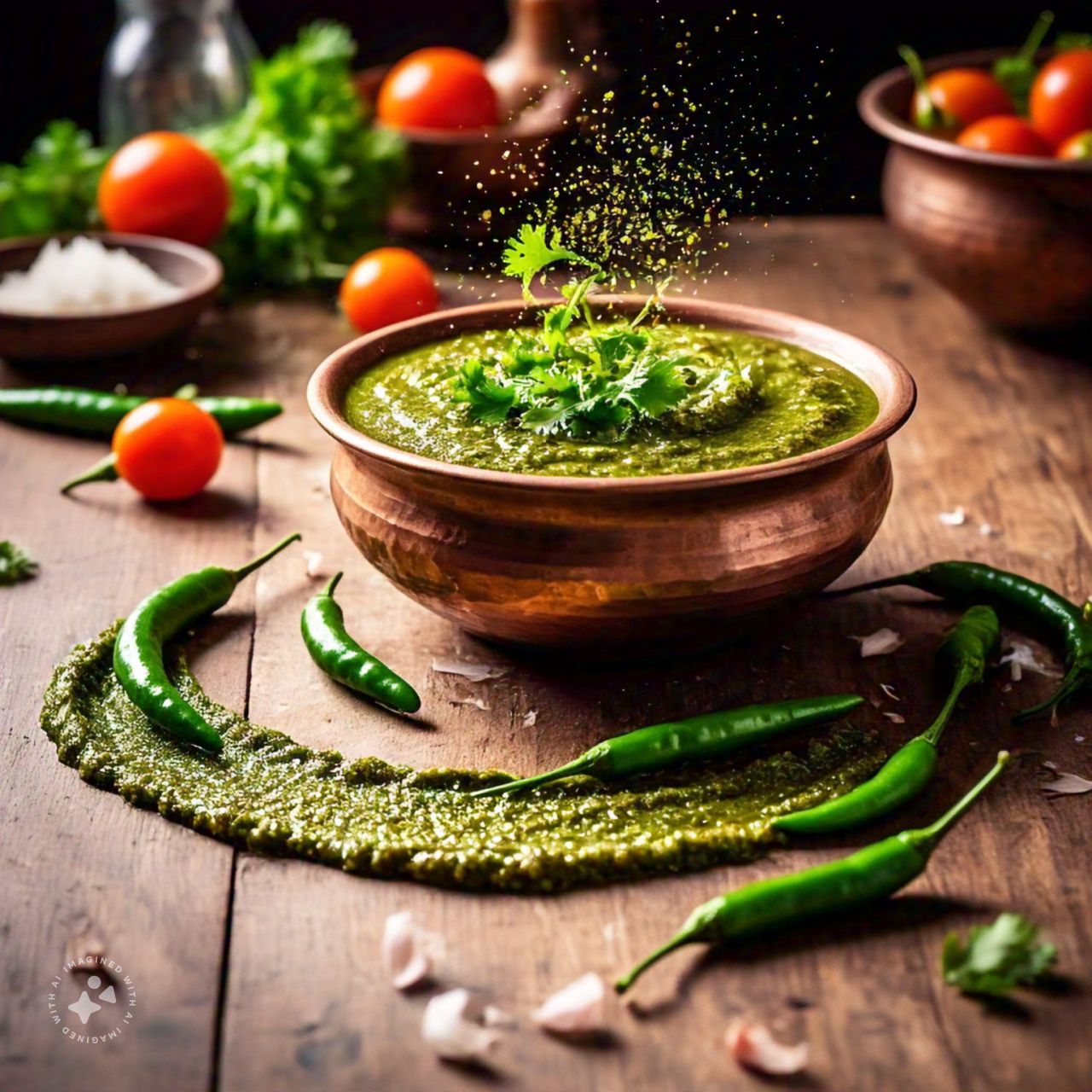 Green Chilli Thecha: A Fiery and Flavorful Indian Condiment