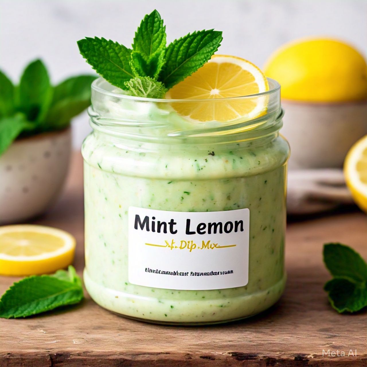 Mint Lemon Dip Mix: A Refreshing and Zesty Addition to Your Meals