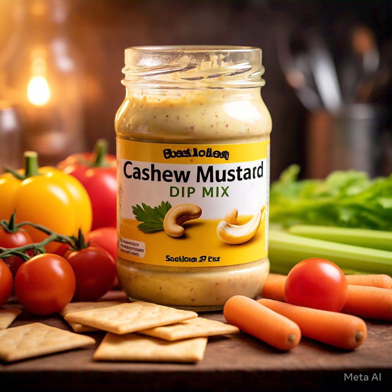 Cashew Mustard Dip Mix: A Creamy and Tangy Delight for Every Occasion