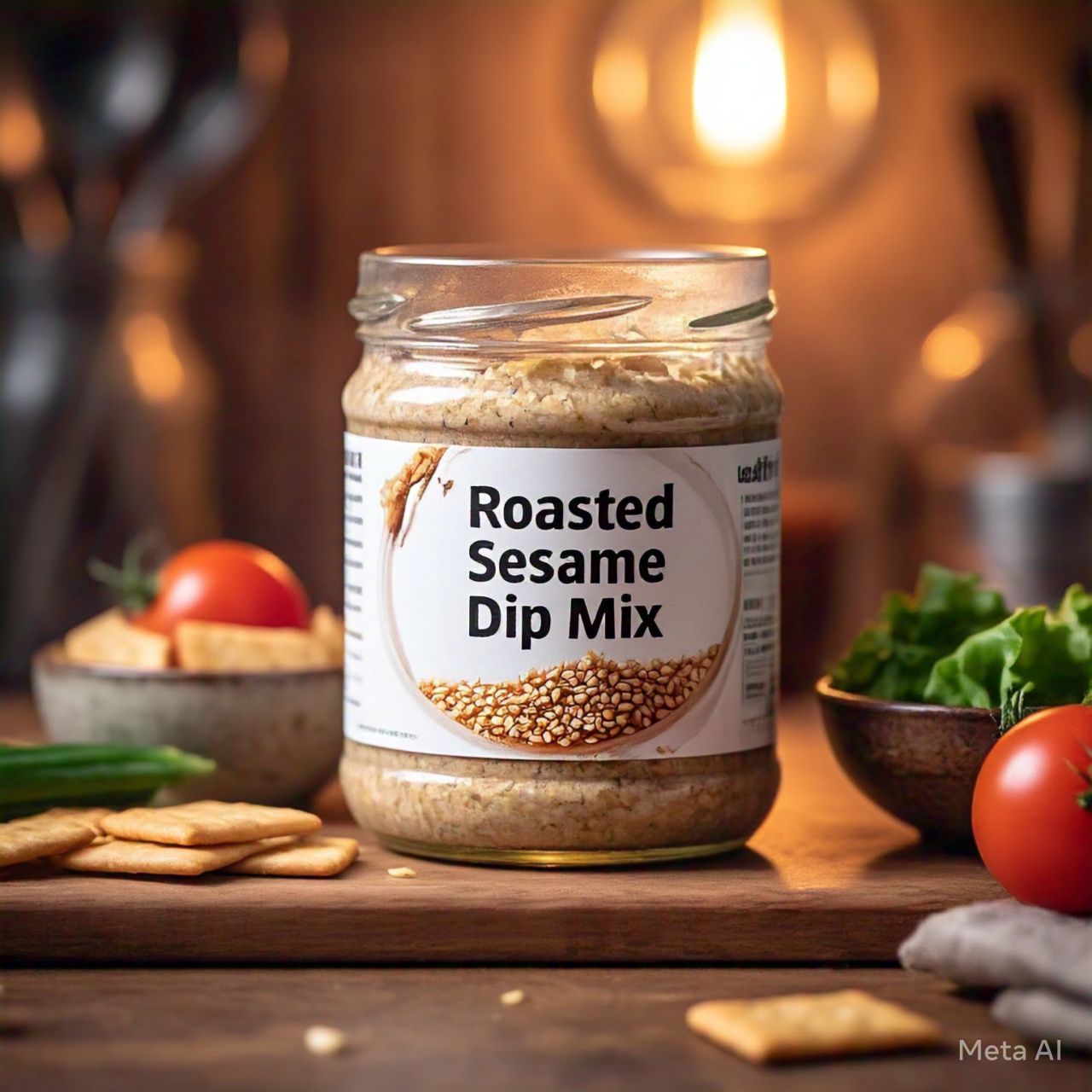 Roasted Sesame Dip Mix: A Nutritious and Flavorful Addition to Your Meals