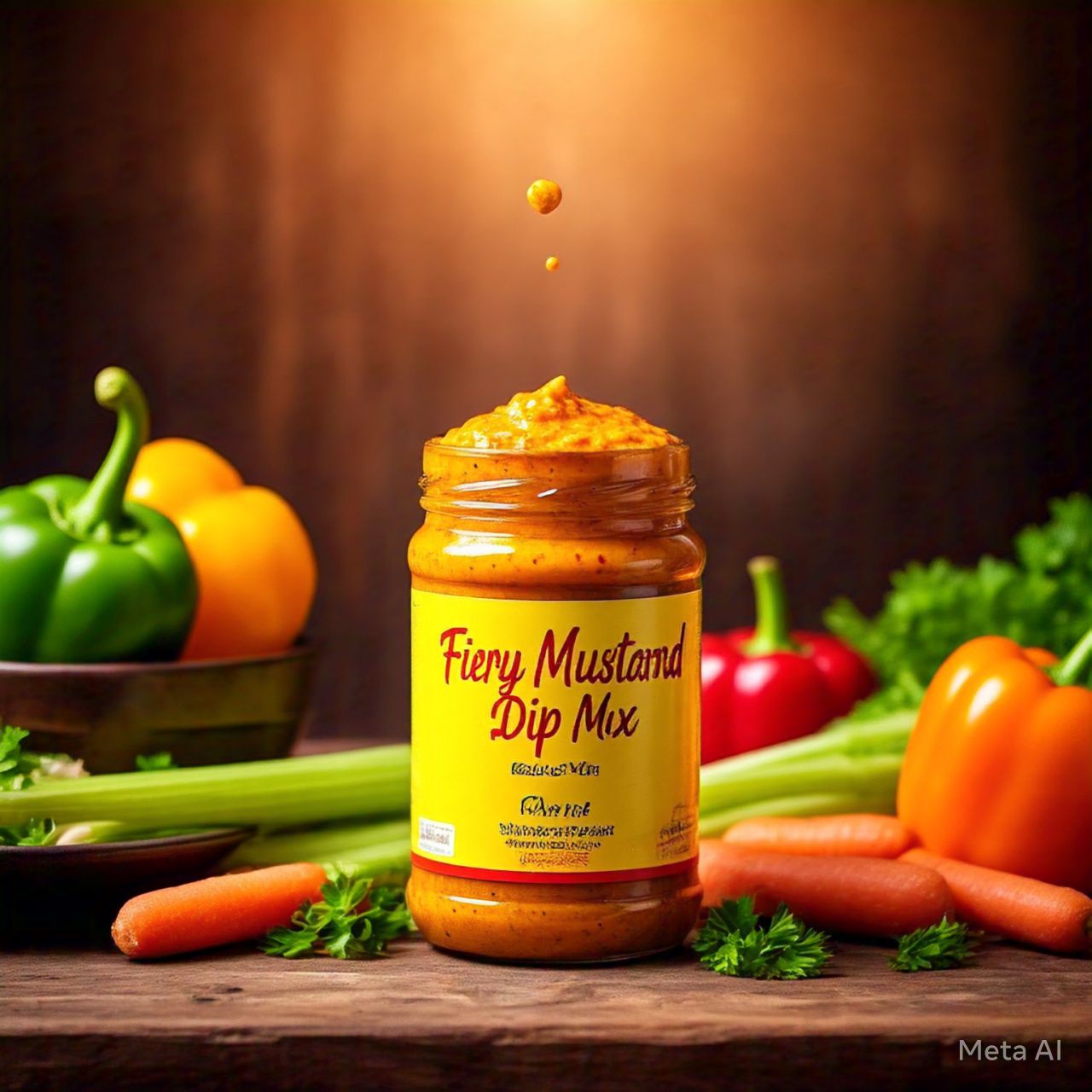 Fiery Mustard Dip Mix: A Bold and Flavorful Pantry Staple