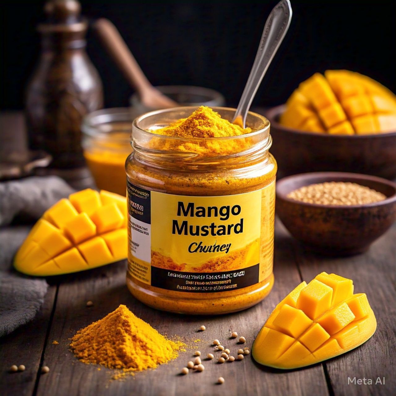 Mango Mustard Chutney Powder: A Perfect Blend of Sweet and Tangy