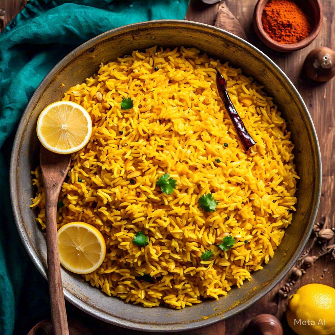 Jain Lemon Rice Masala (No Onion No Garlic) - A Flavorful, Purely Vegetarian Delight