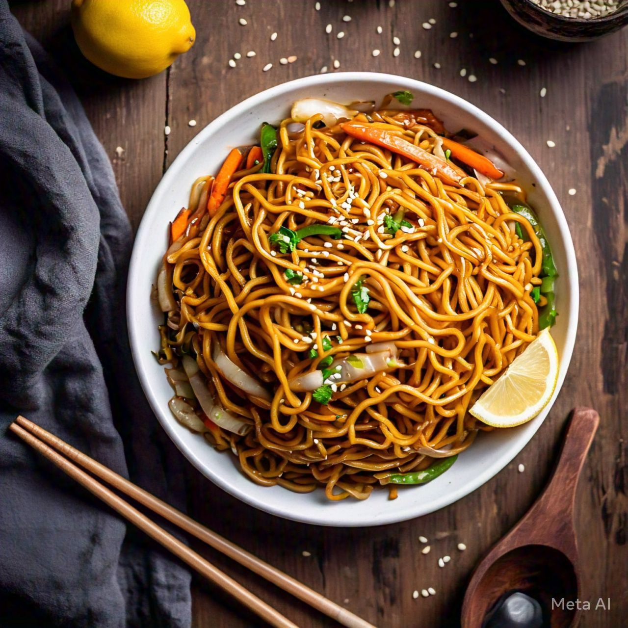 Jain Chowmein Hakka Noodles (No Onion No Garlic) – A Flavorful and Ethical Dish