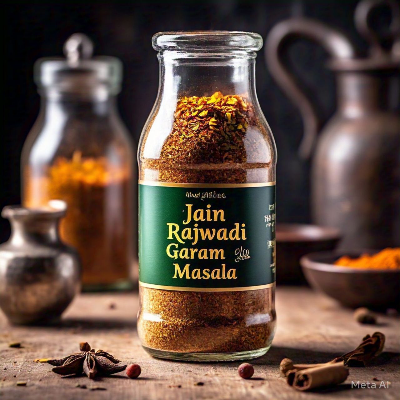 Jain Rajwadi Garam Masala (No Onion No Garlic): A Flavorful and Aromatic Spice Mix