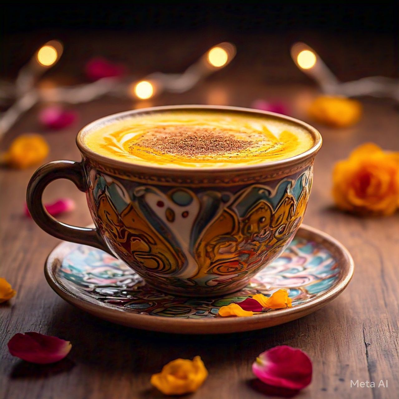 Jain Turmeric Latte - Super Seed Mix: A Nourishing and Flavorful Beverage