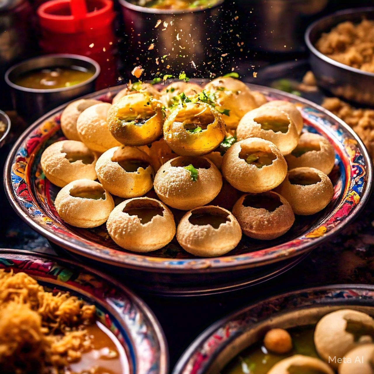 Jain Pani Puri Masala (No Onion No Garlic) – A Fresh and Flavorful Delight