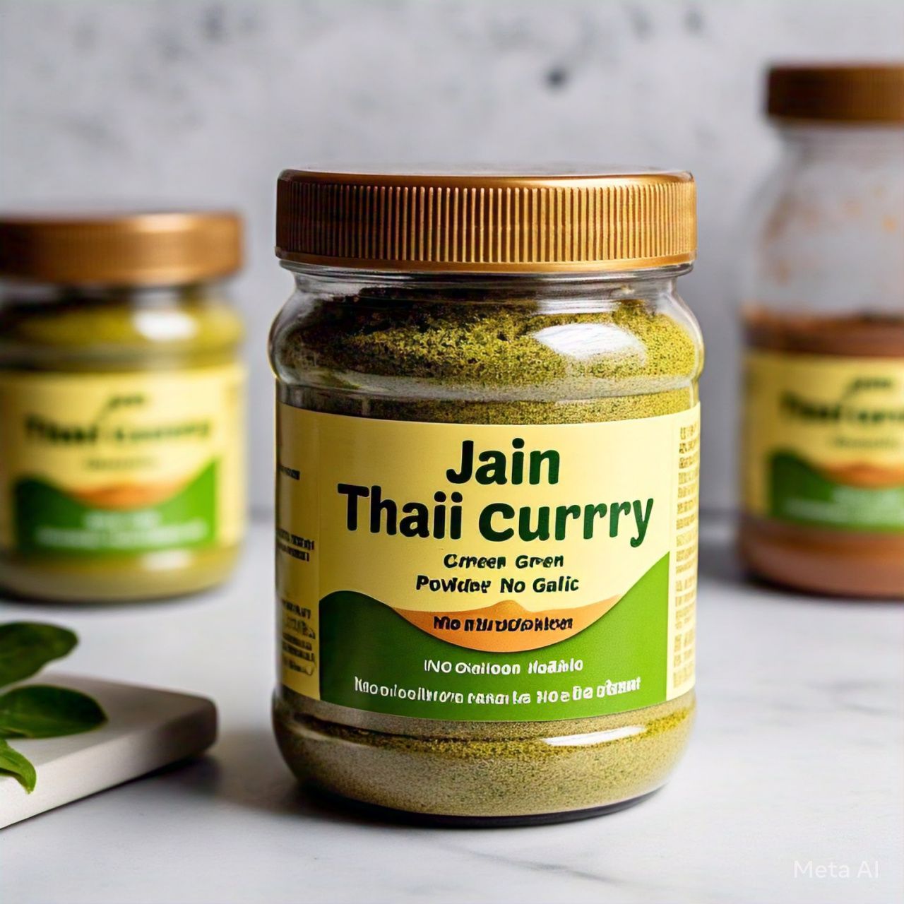 Jain Thai Curry Powder - Green (No Onion No Garlic): A Flavorful and Ethical Spice Blend for Your Kitchen