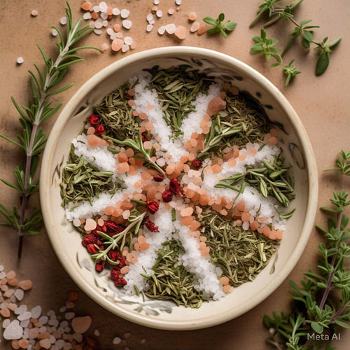 Jain Italian Herbs &  Peperoncino Pink Salt (No Onion No Garlic): The Perfect Blend for Flavorful, Jain-Friendly Meals