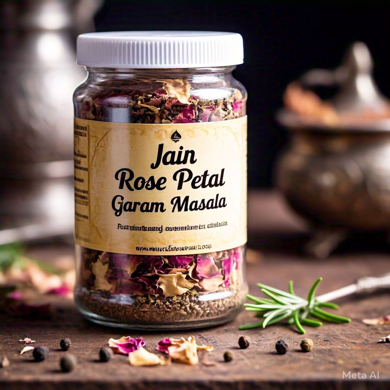 Jain Rose Petal Garam Masala (No Onion No Garlic): A Flavorful and Pure Spice Blend