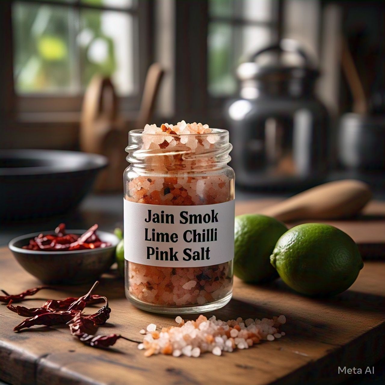 Jain Smoked Lime Chilli Pink Salt (No Onion No Garlic): A Bold, Flavorful Addition to Your Kitchen