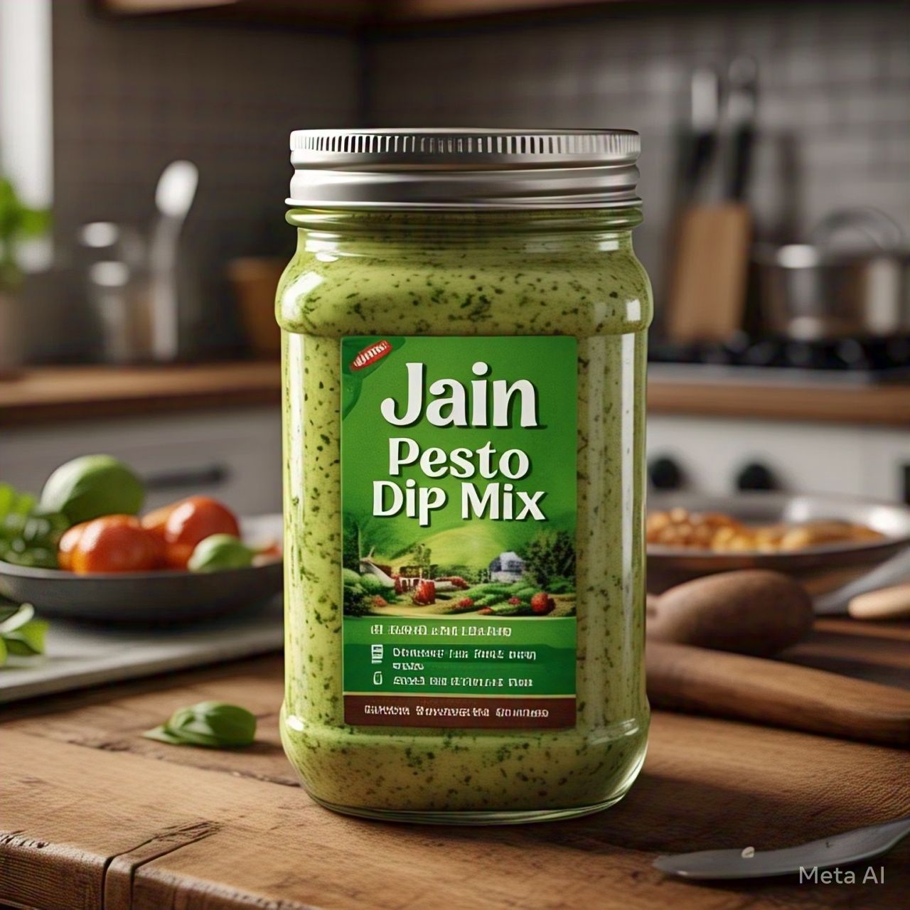 Jain Pesto Dip Mix (No Onion No Garlic): A Healthy, Flavorful, and Ethical Choice