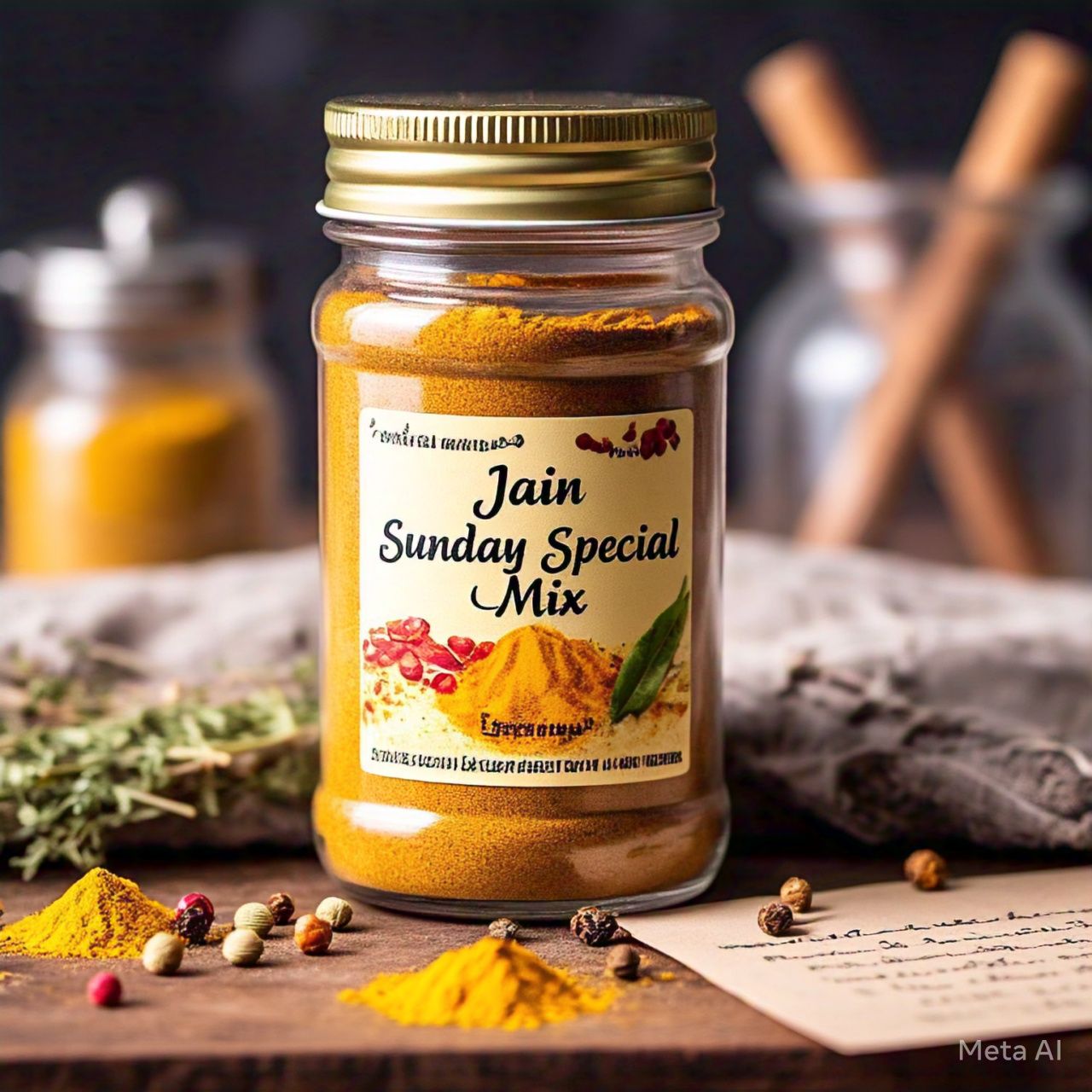 Jain Sunday Special Mix Masala (No Onion No Garlic) – A Flavorful Feast for Your Tastebuds