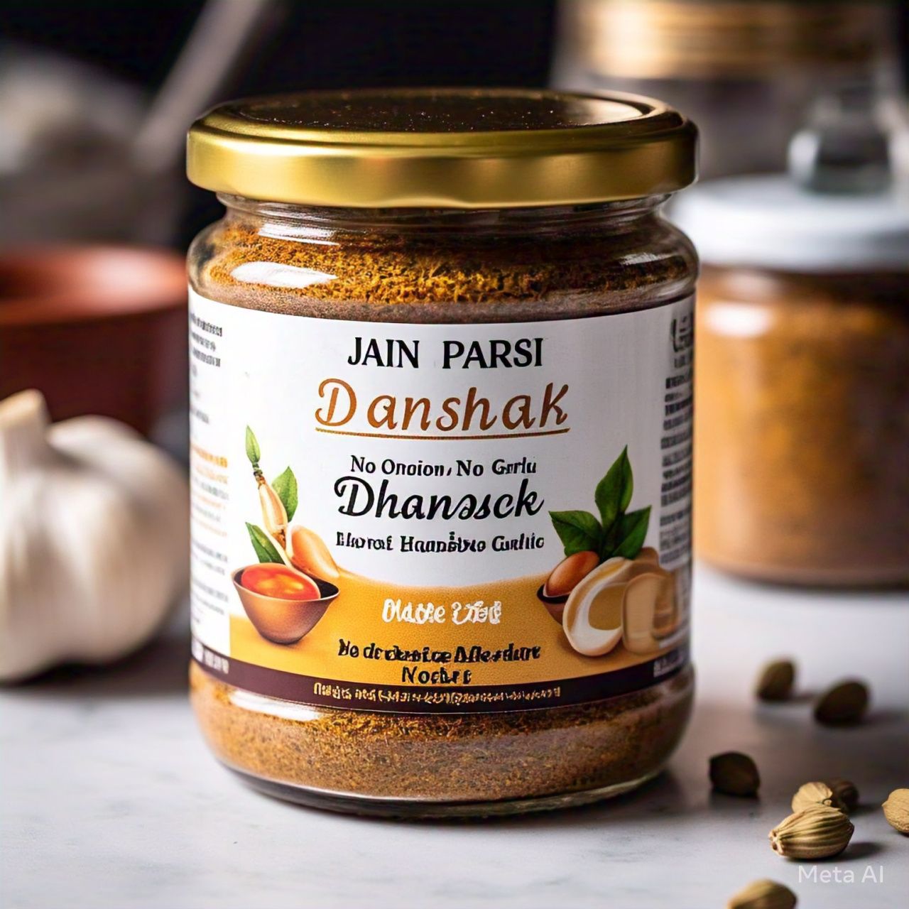 Jain Parsi Dhanshak Masala (No Onion No Garlic) – A Flavorful Vegan Delight