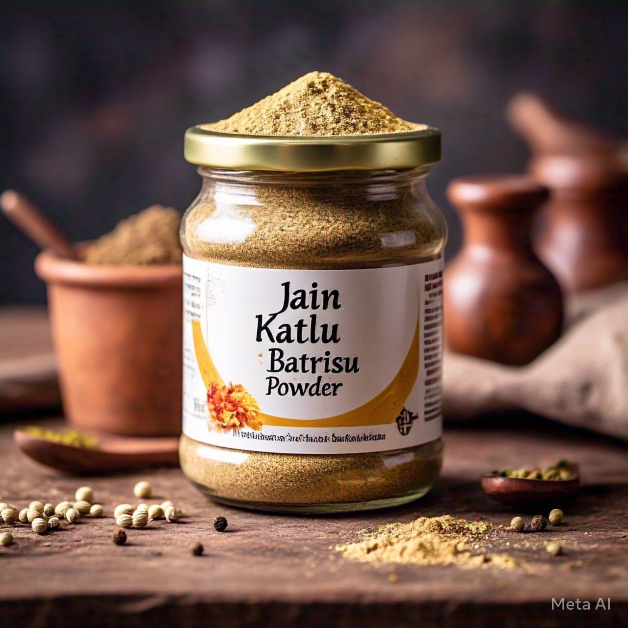 Jain Katlu Batrisu Powder (No Onion No Garlic): A Flavorful, Healthy Spice Blend for Every Meal