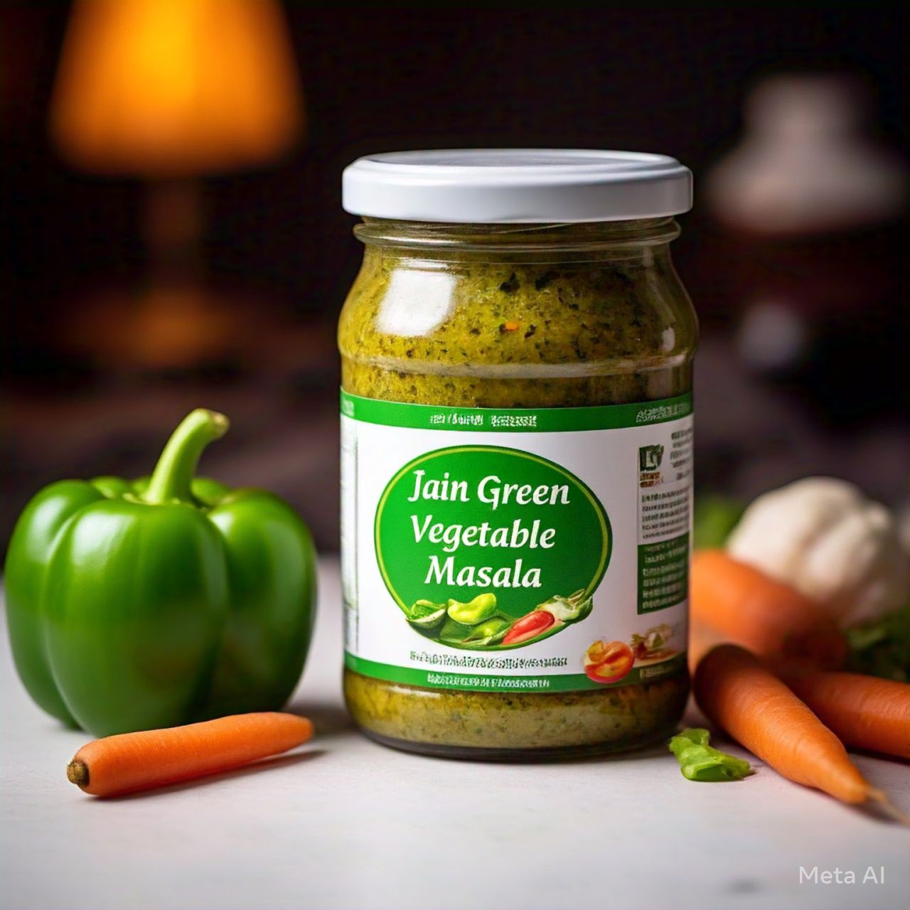 Jain Green Gujarat Vegetable Masala (No Onion No Garlic): Flavorful, Healthy, and Vegan