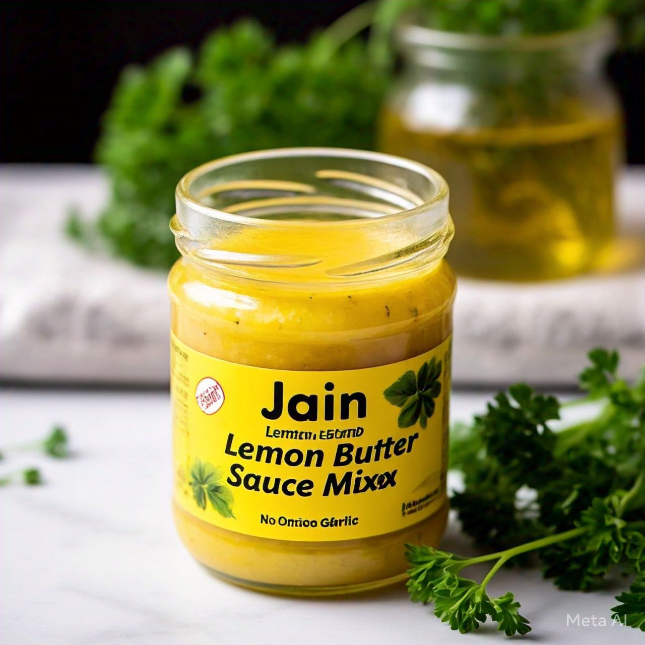 Jain Lemon Herb Butter Sauce Mix (No Onion, No Garlic) – A Fresh and Flavorful Addition to Your Meals