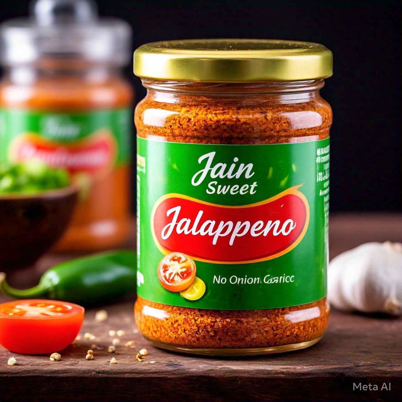 Jain Sweet Jalapeno Seasoning (No Onion, No Garlic) – Add Flavorful Spice to Your Vegetarian Dishes