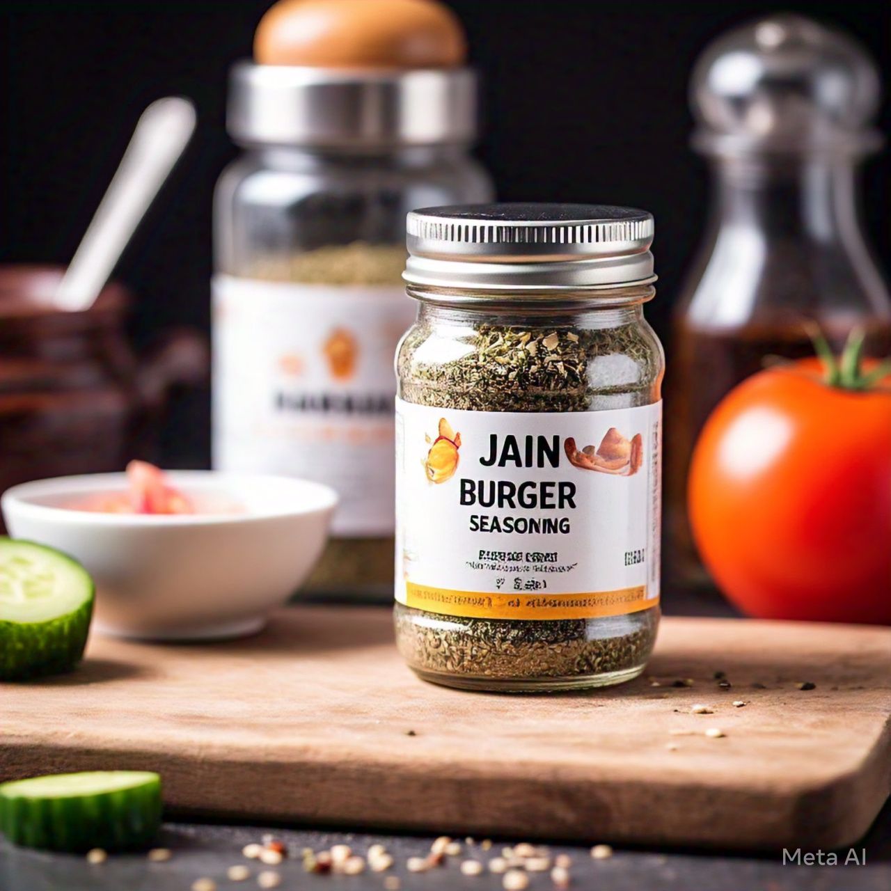 Jain Burger Seasoning (No Onion No Garlic): The Ultimate Flavor Boost for Your Plant-Based Burgers