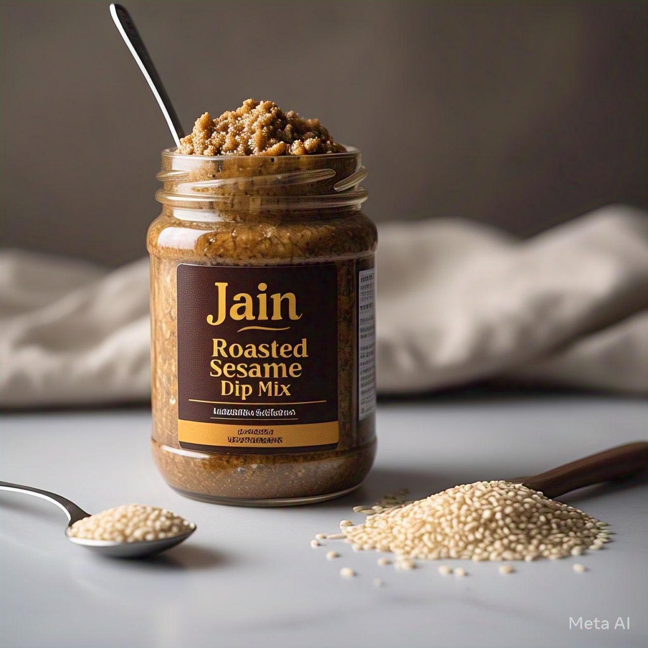 Jain Roasted Sesame Dip Mix (No Onion No Garlic): A Healthy, Flavorful Snack