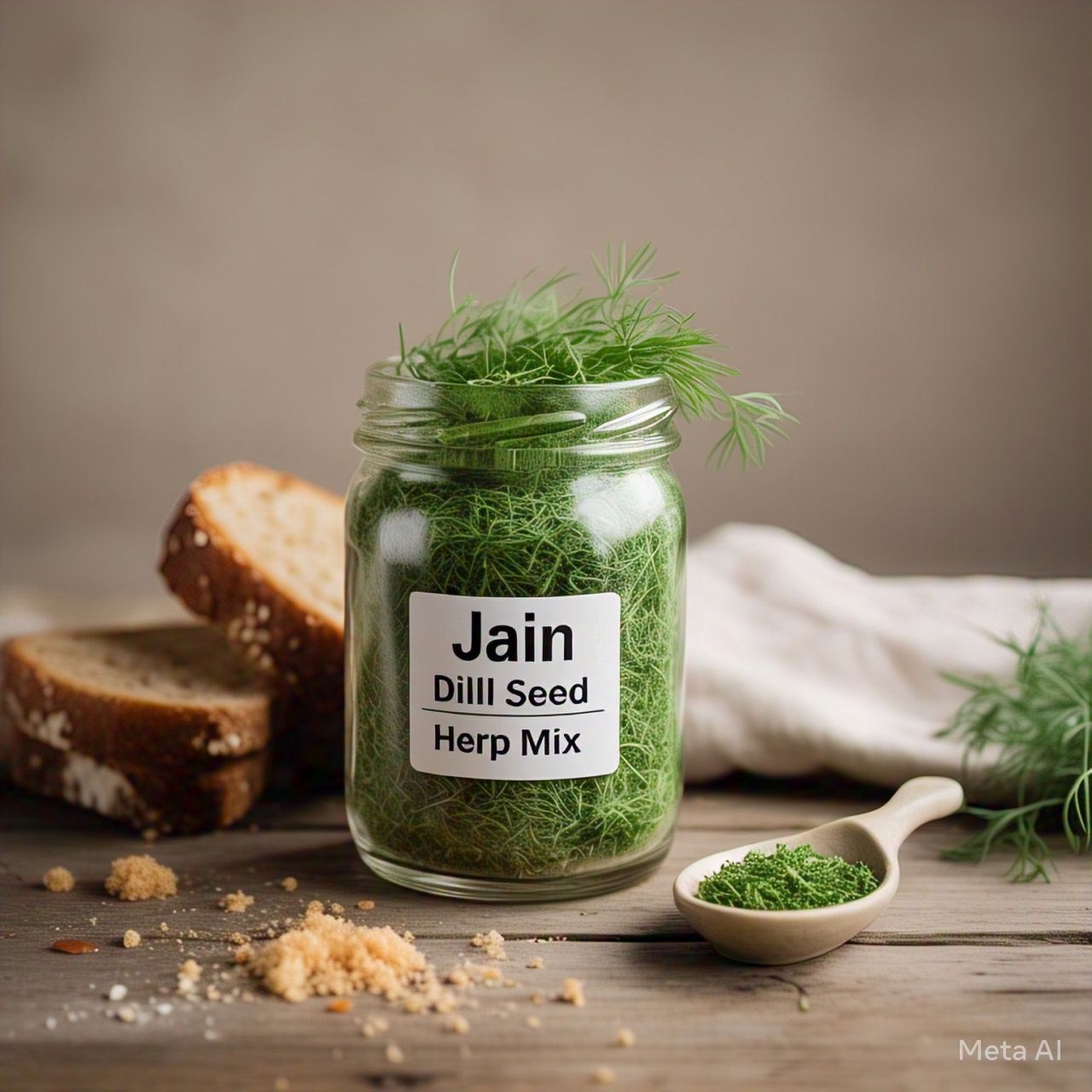 Jain Dill Seed Herb Dip Mix (No Onion No Garlic): A Flavorful, Jain-Friendly Snack