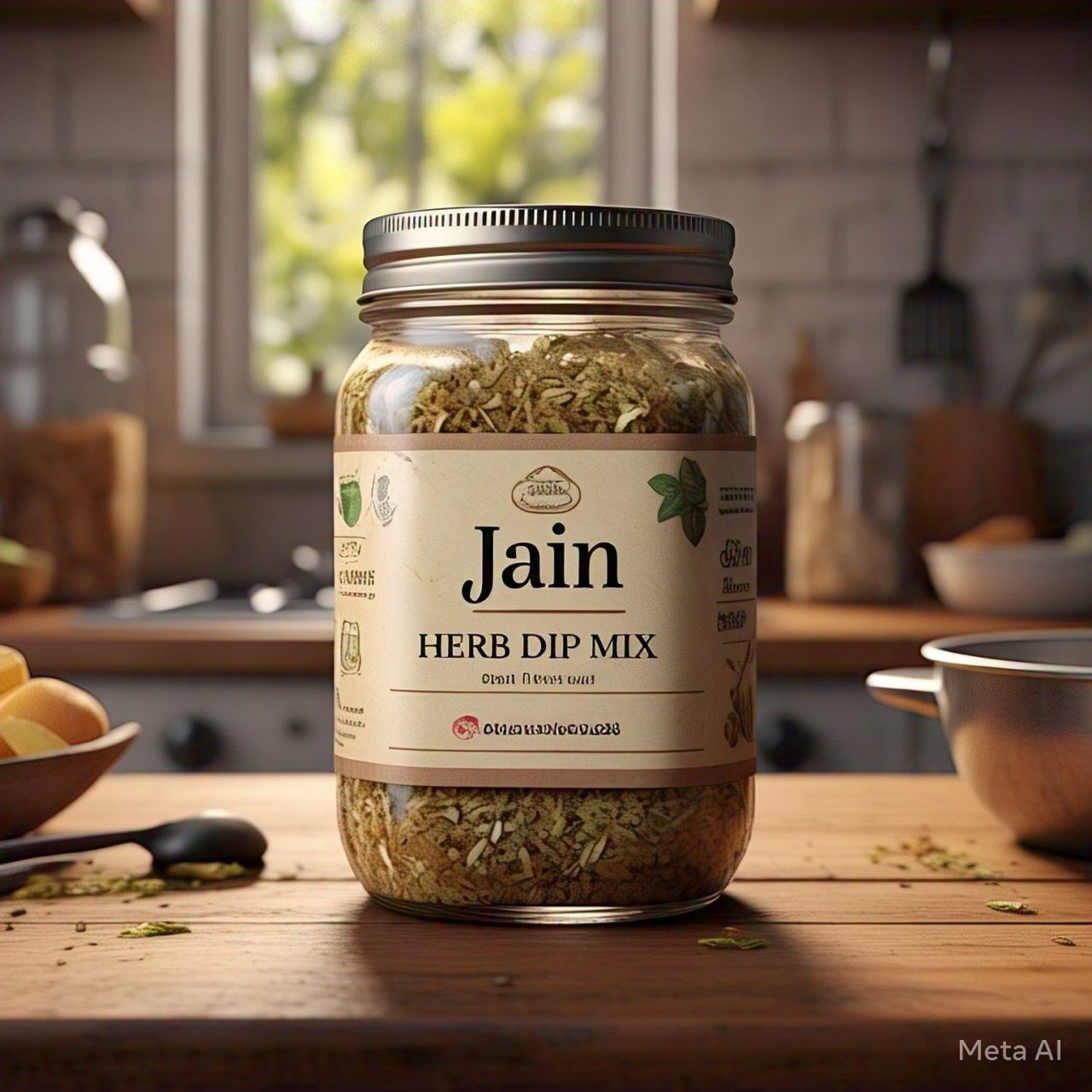 Jain Herb Dip Mix (No Onion, No Garlic) – A Flavorful &amp; Sustainable Choice