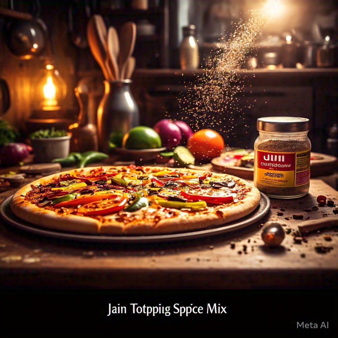 Jain Pizza Topping Spice Mix (No Onion No Garlic) – A Flavorful Solution for Jain-Friendly Pizza