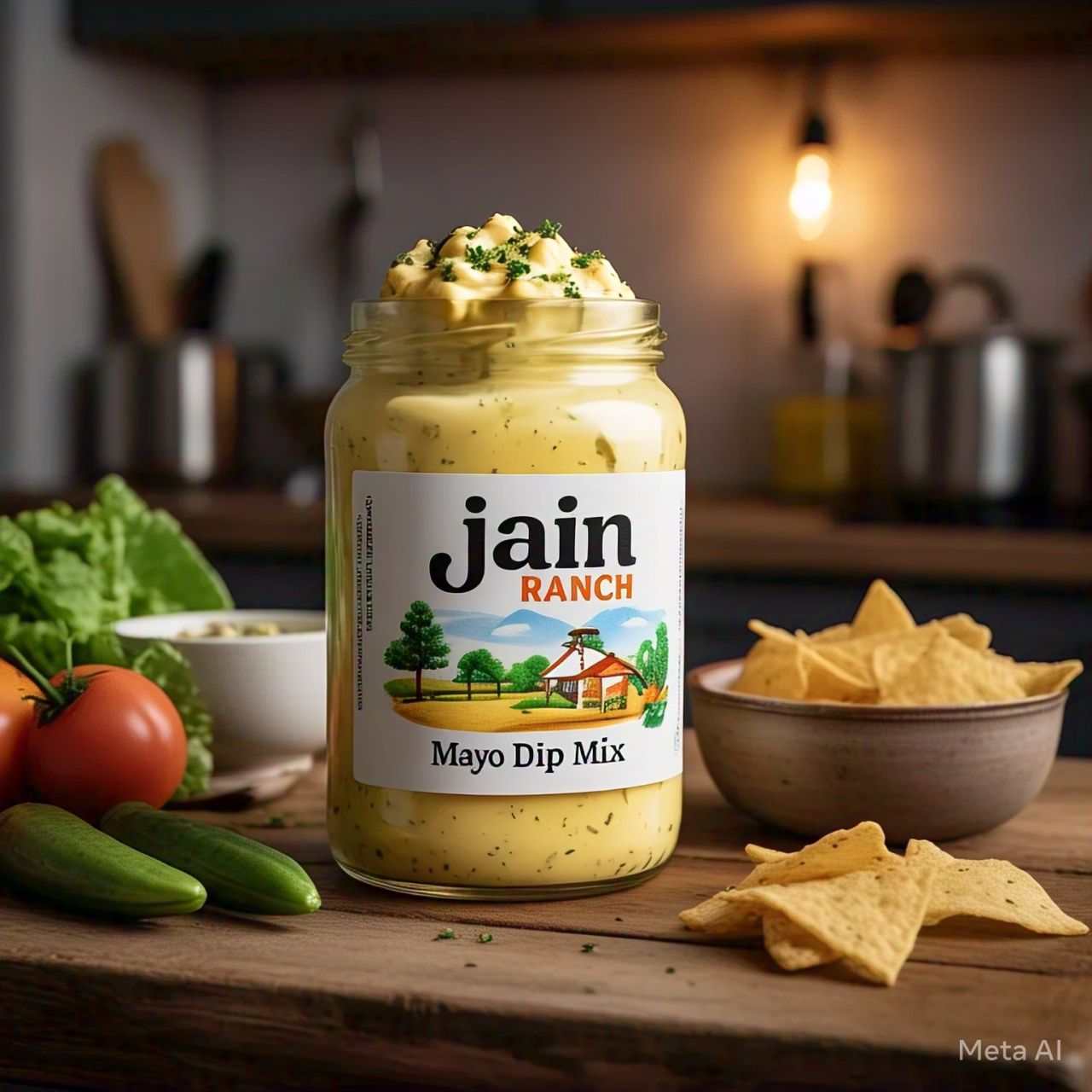 Jain Ranch Mayo Dip Mix (No Onion No Garlic): A Flavorful and Ethical Choice