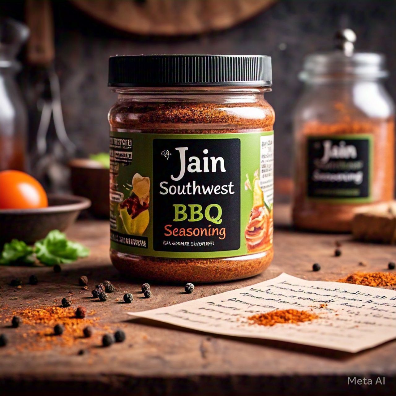 Jain Southwest BBQ Seasoning: A Flavorful, No-Onion, No-Garlic Delight for Your Plant-Based Meals