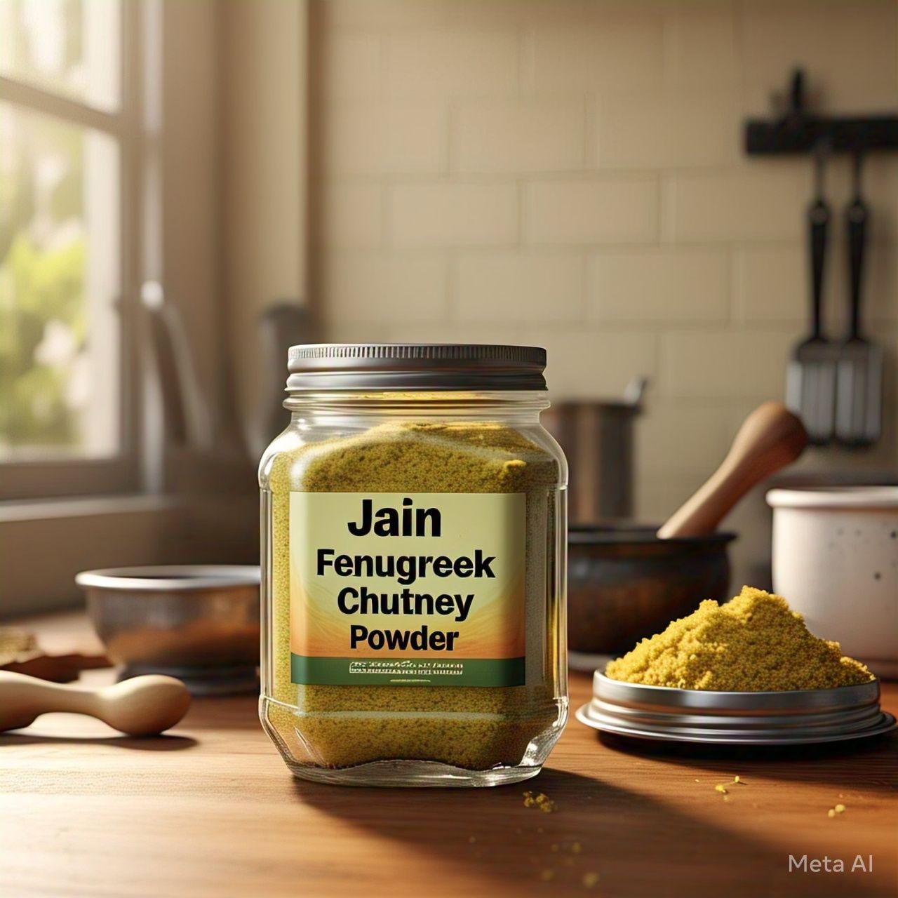 Jain Fenugreek Chutney Powder (No Onion No Garlic): A Flavorful and Healthy Delight