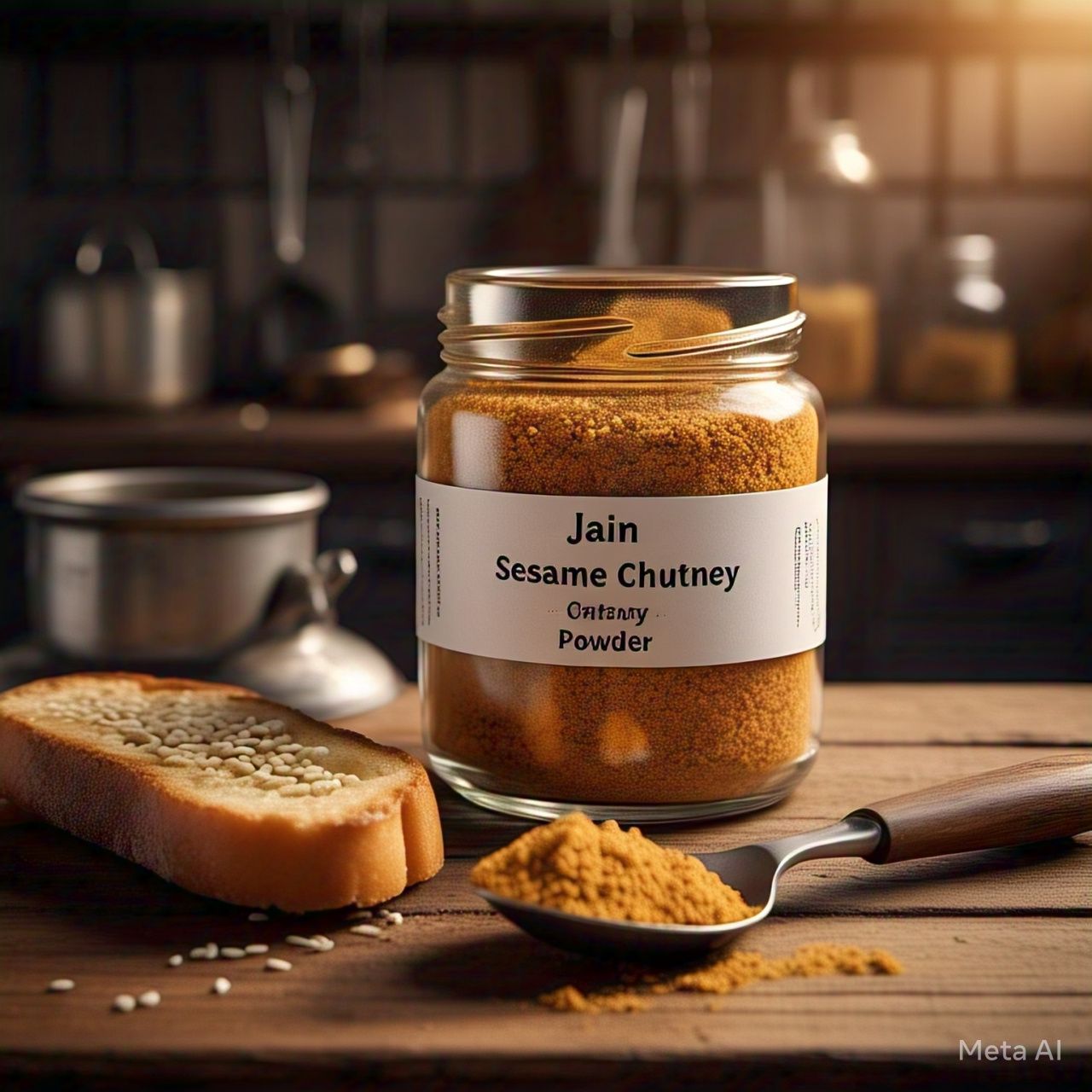 Jain Sesame Chutney Powder (No Onion No Garlic): A Nutty, Flavorful Addition to Your Meals