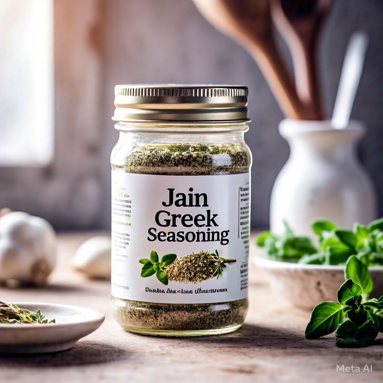 Jain Greek Seasoning (No Onion No Garlic): A Flavorful, Ethical Choice for Your Meals