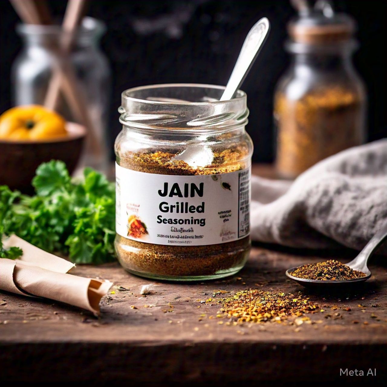 Jain Grilled Seasoning (No Onion No Garlic): Perfect for Flavorful, Plant-Based Cooking