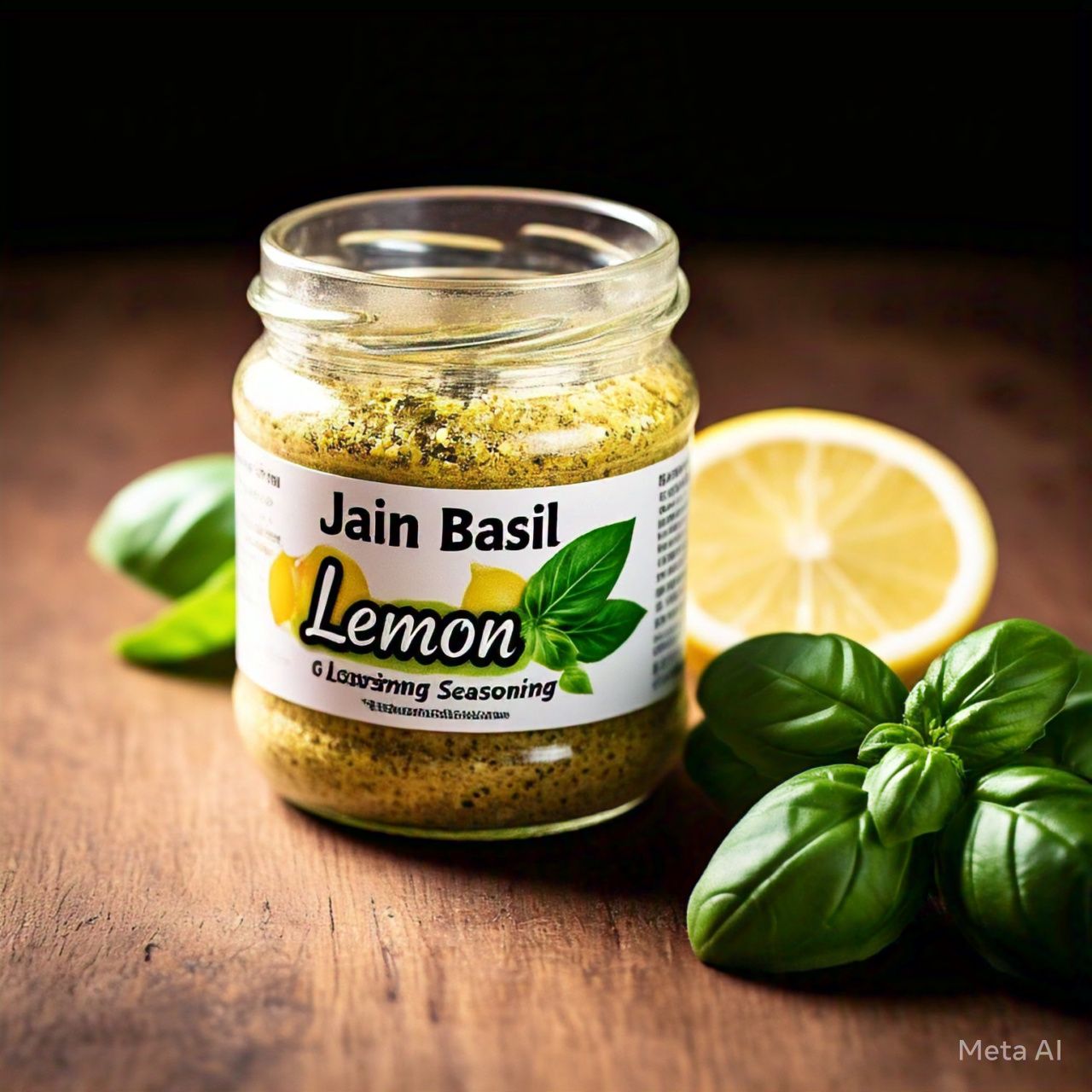 Jain Basil Lemon Seasoning (No Onion No Garlic): A Fresh, Flavorful Twist