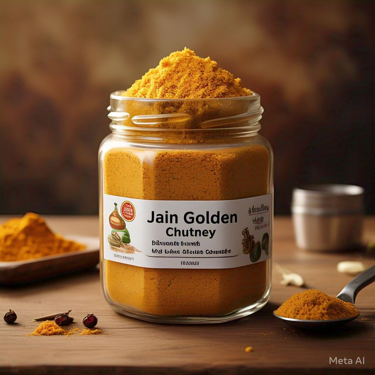 Jain Golden Chutney Powder (No Onion No Garlic): A Flavorful, Healthy Addition to Your Diet