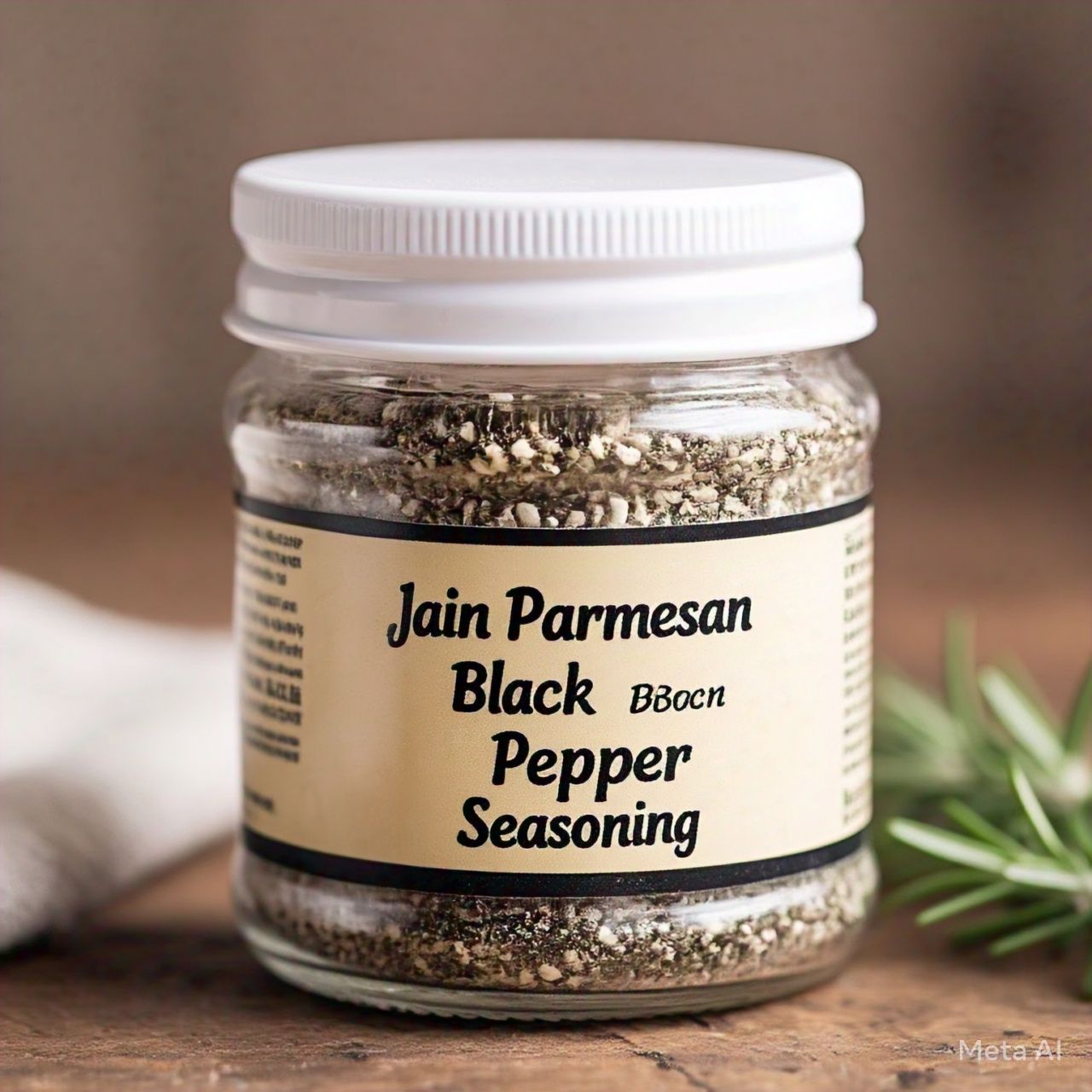 Jain Parmesan Black Pepper Seasoning (No Onion No Garlic): A Flavorful and Ethical Twist on Classic Seasoning