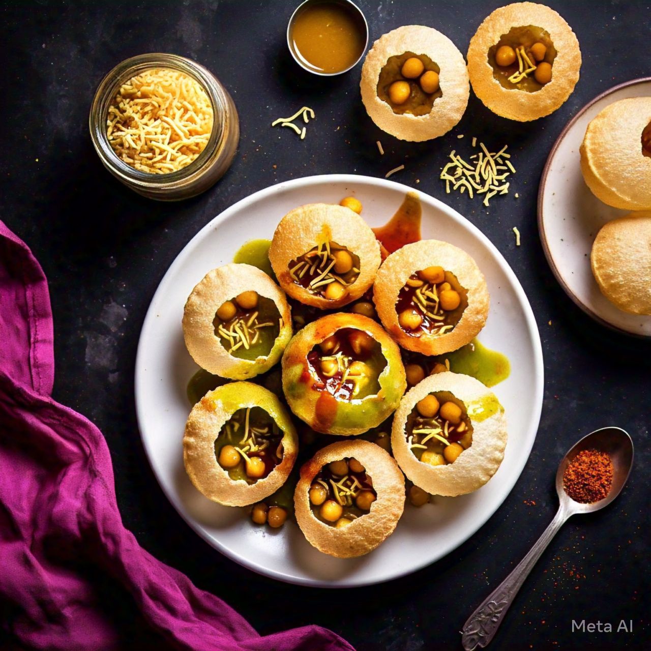 Jain Pani Puri Snack Seasoning (No Onion No Garlic): A Flavorful Twist for Your Favorite Snack