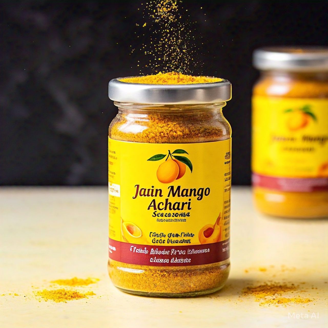 Jain Mango Achari Seasoning (No Onion No Garlic): A Zesty, Vegan Twist for Your Meals