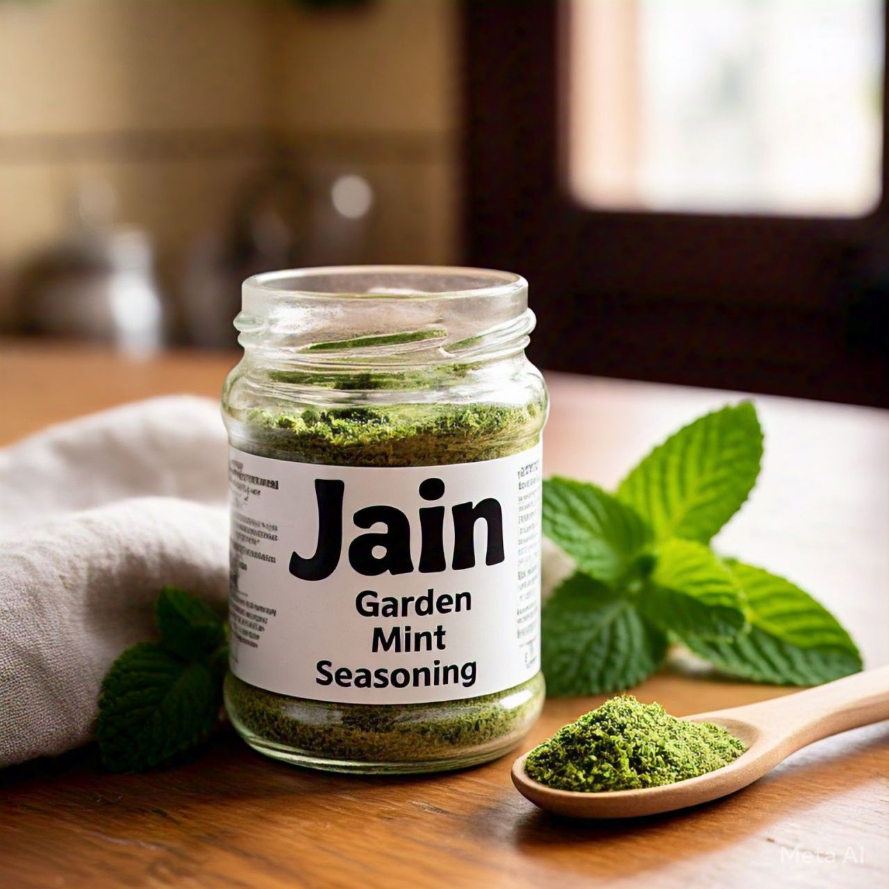 Jain Garden Mint Seasoning (No Onion, No Garlic) – The Ultimate Flavor Enhancer