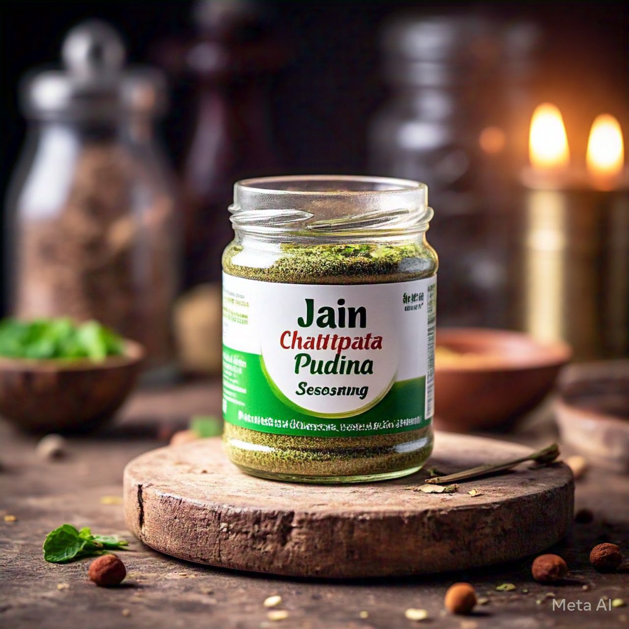 Jain Chatpata Pudina Snack Seasoning (No Onion No Garlic) – A Flavorful, Refreshing Snack Booster