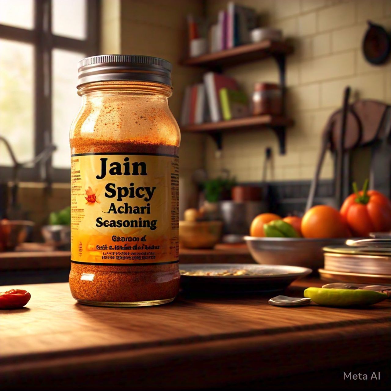 Jain Spicy Achari Seasoning (No Onion No Garlic): Bold, Tangy, and Flavorful