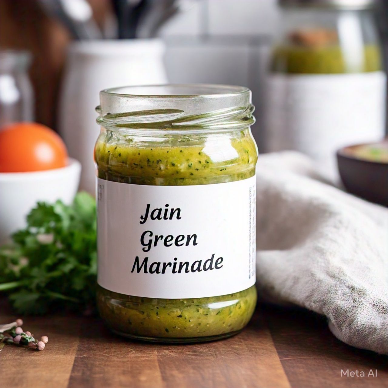 Jain Green Marinade (No Onion No Garlic): A Flavorful and Plant-Based Twist