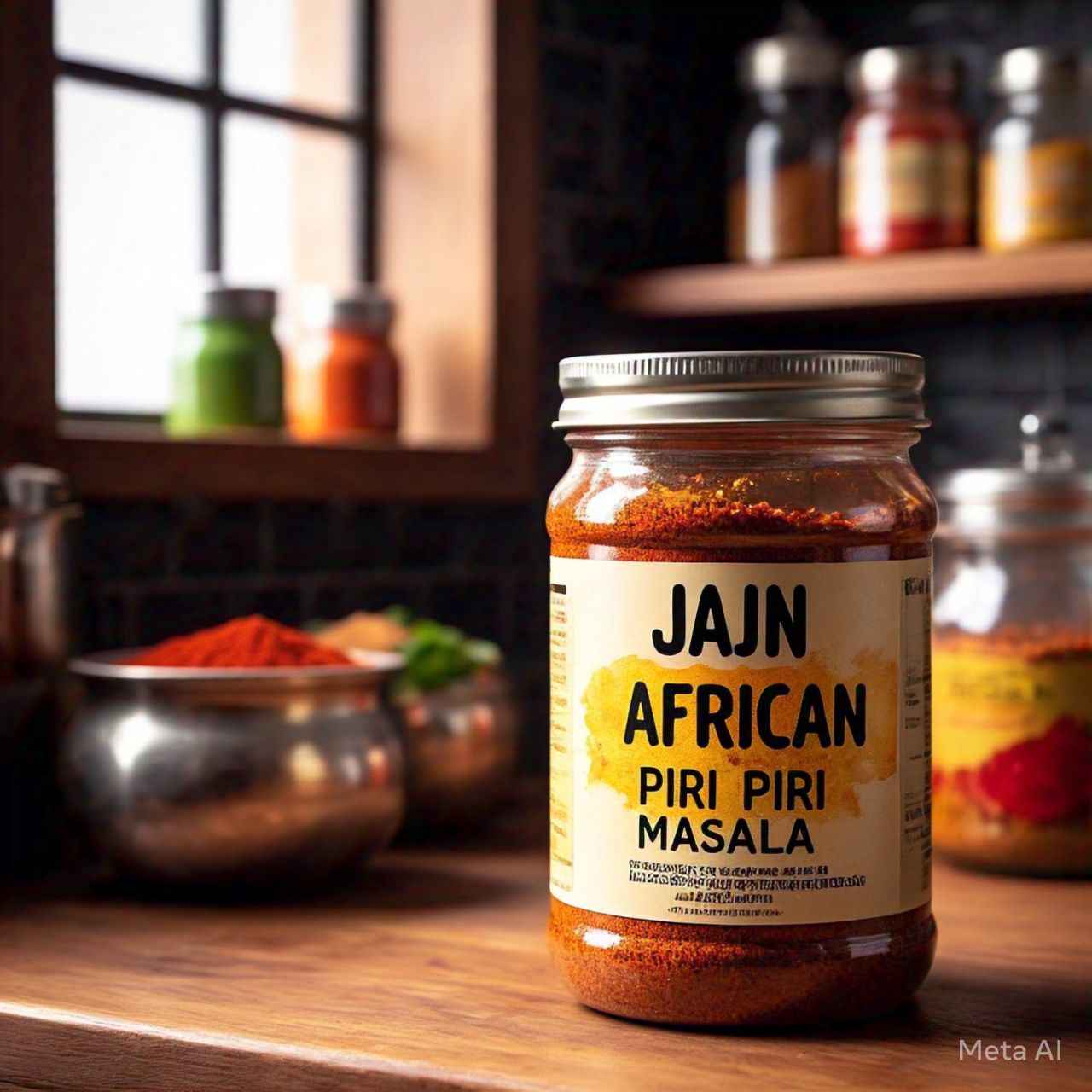 Jain African Piri Piri Masala (No Onion No Garlic): Spice Up Your Meals with Bold Flavors