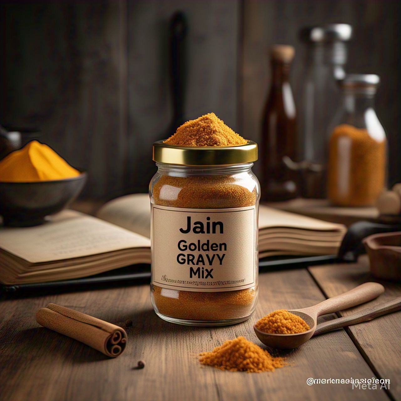 Jain Golden Gravy Masala Mix: A Perfect Blend for Flavorful, Onion and Garlic-Free Dishes