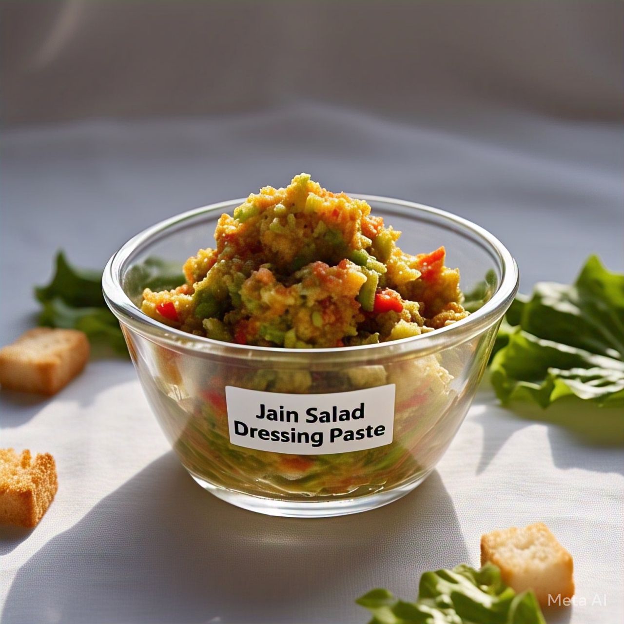 Jain Salad Dressing Paste (No Onion No Garlic): A Flavorful, Plant-Based Dressing for Every Meal