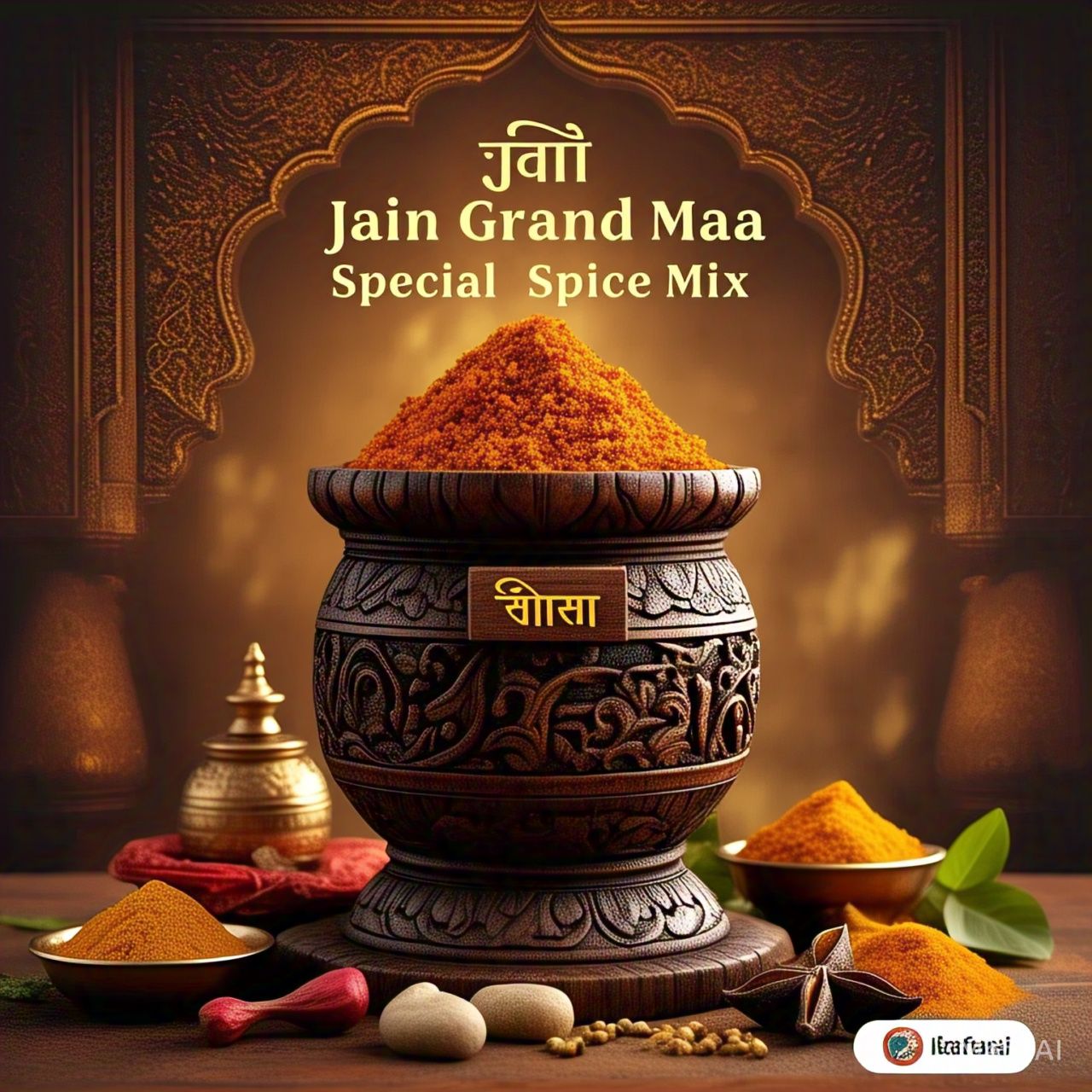 Jain Grand Maa Special Spice Mix: The Perfect Blend for Flavorful, Onion and Garlic-Free Cooking