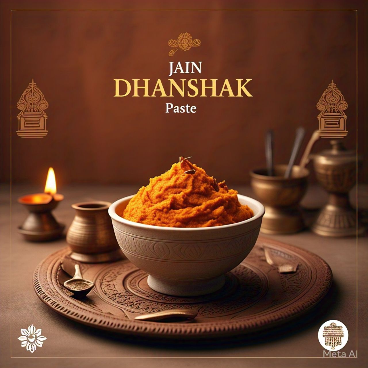 Jain Dhanshak Paste (No Onion No Garlic): A Flavorful, Vegan-Friendly Delight