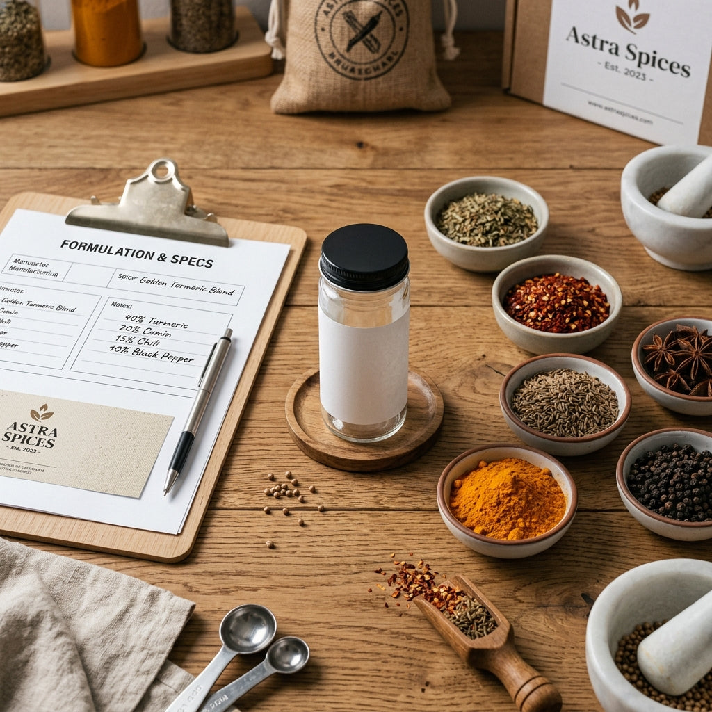 Private Label Spice Manufacturing: The Complete Guide (53 characters)