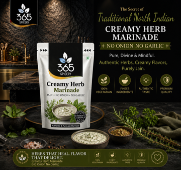 Creamy Herb Marinade | No Onion No Garlic | Jain-Friendly | Vegan | Natural Ingredients | 365 Spicery